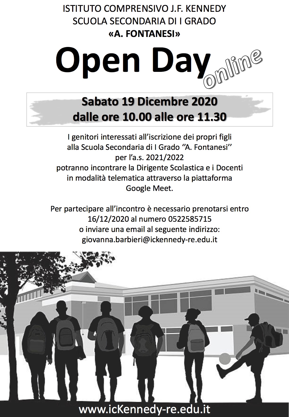 Volantino Open Day 2020