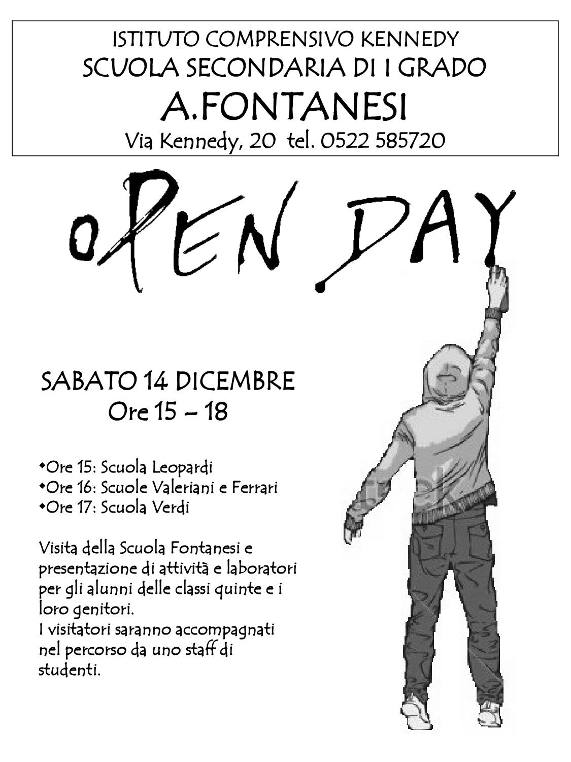 Volantino Open Day 